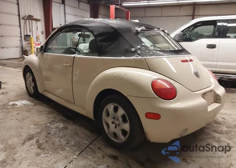 2003 Volkswagen New Beetle Gls z USA, uszkodzony, nr VIN 3VWCK21Y03M315905